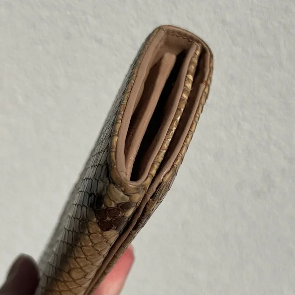 Prada Real Snake Skin Wallet Exotic Leather - Picture 10 of 15